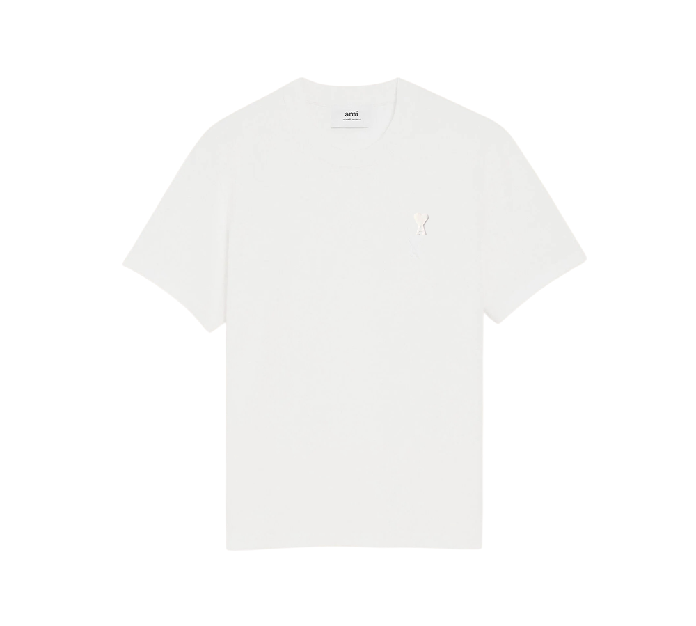 Ami Paris Organic Cotton T-shirt - White
