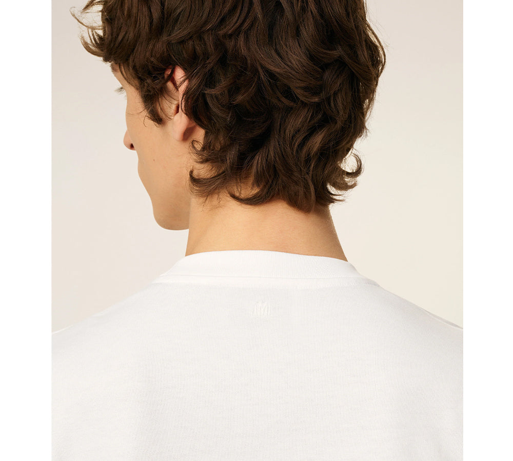 Ami Paris Organic Cotton T-shirt - White