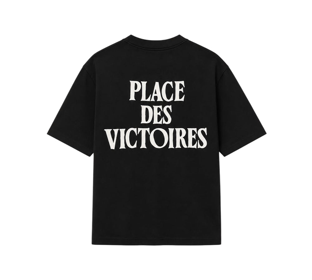 Ami Paris Organic Cotton T-shirt - Black
