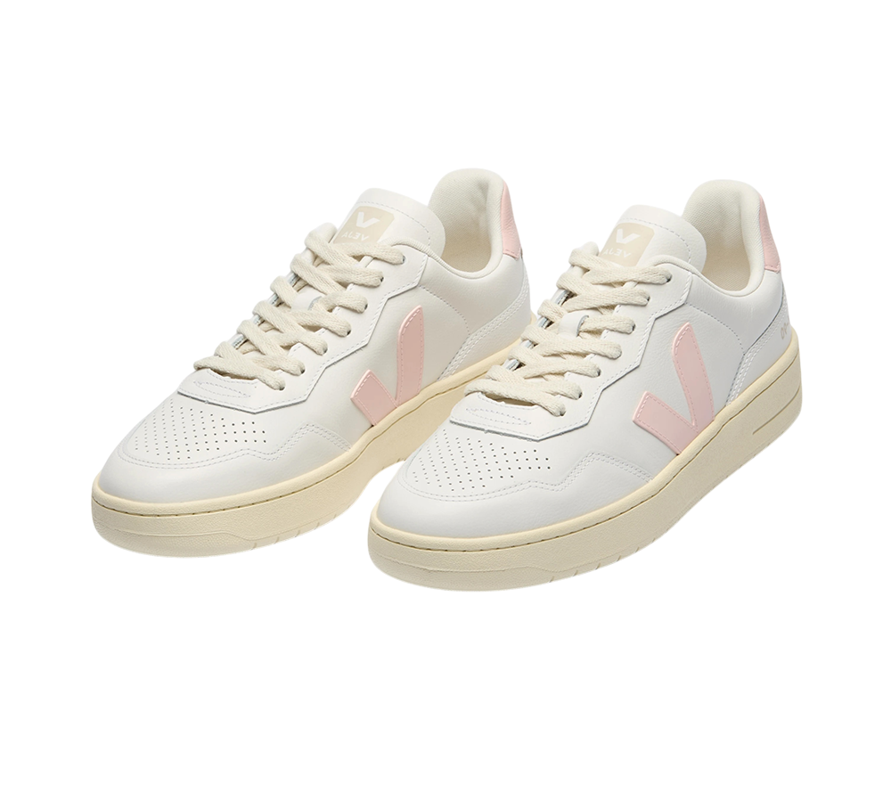 Veja V-90 Leather - White Petale