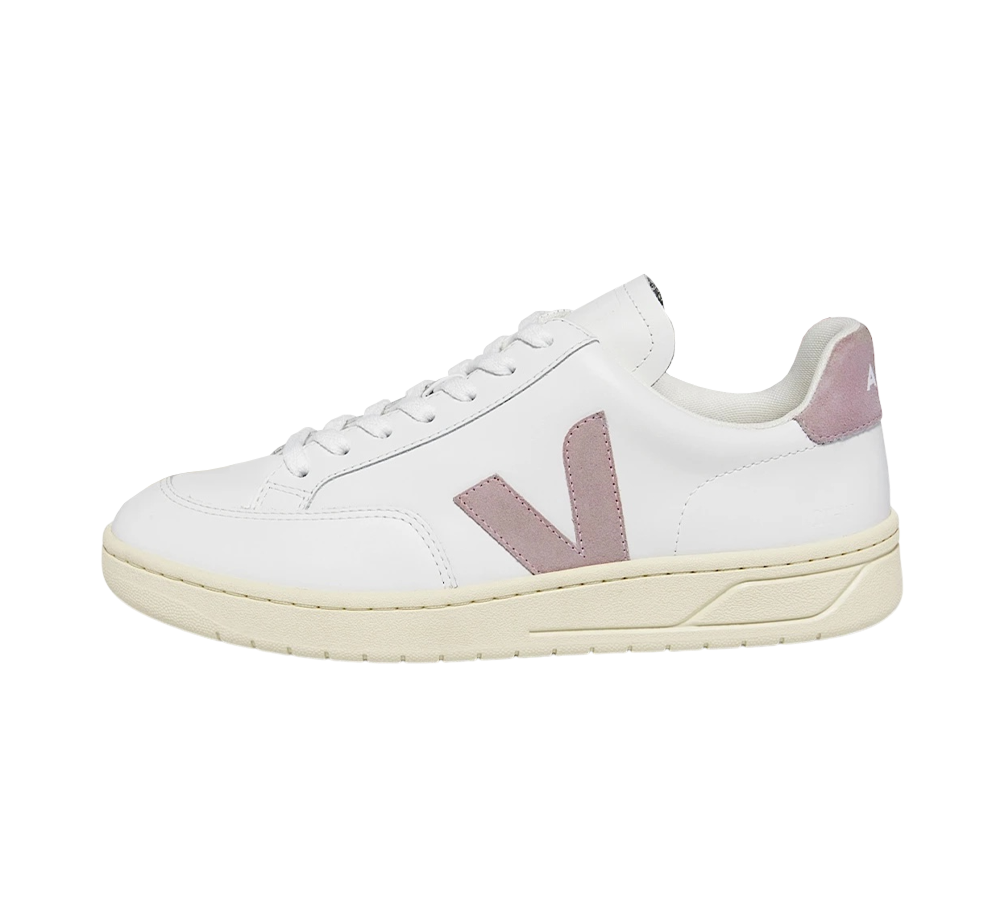 Veja V-12 Leather - White Babe