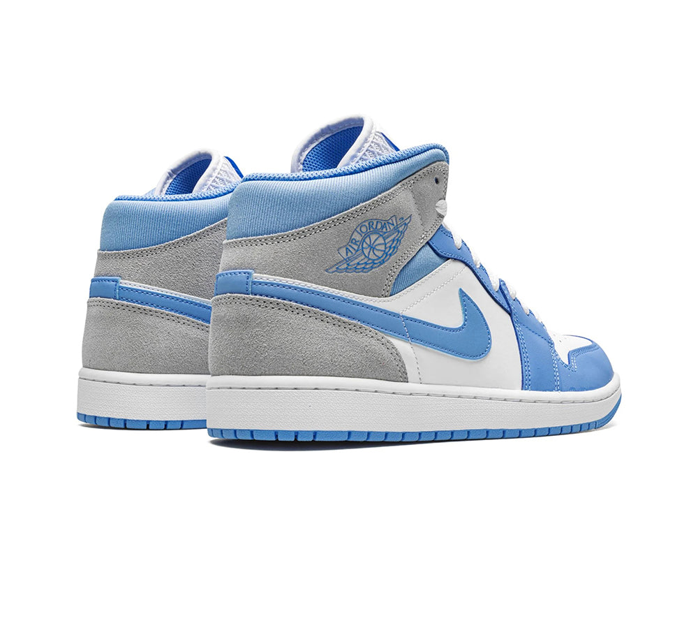 Jordan 1 Mid - University Blue Grey