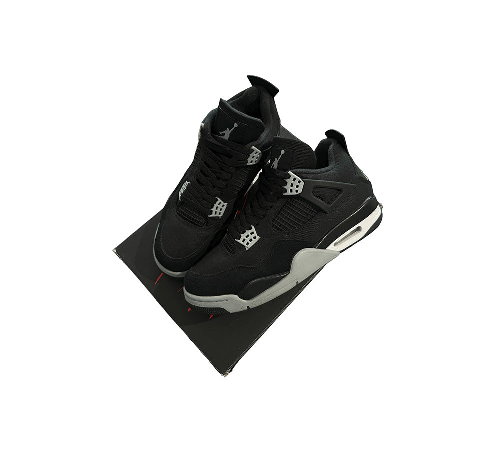 Jordan 4 Retro 42.5 - Black Canvas (USADO)