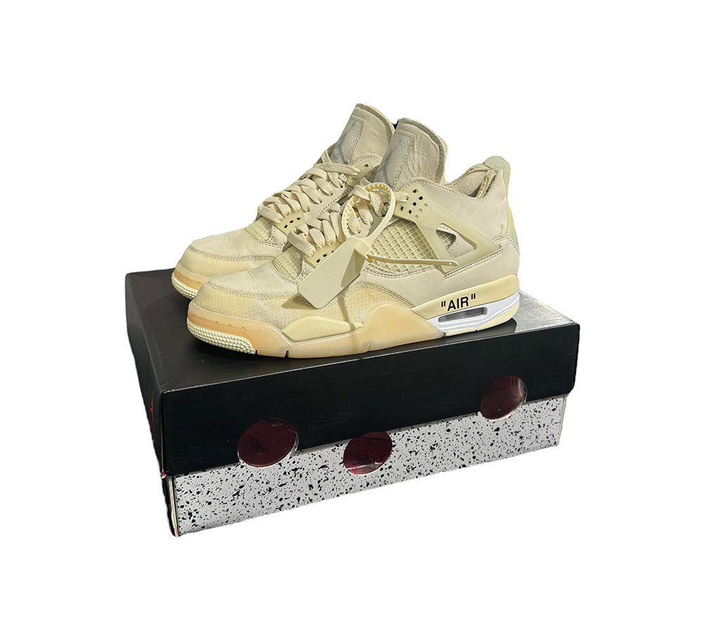 Jordan 4 Retro (41) - Off-White Sail (USADO)