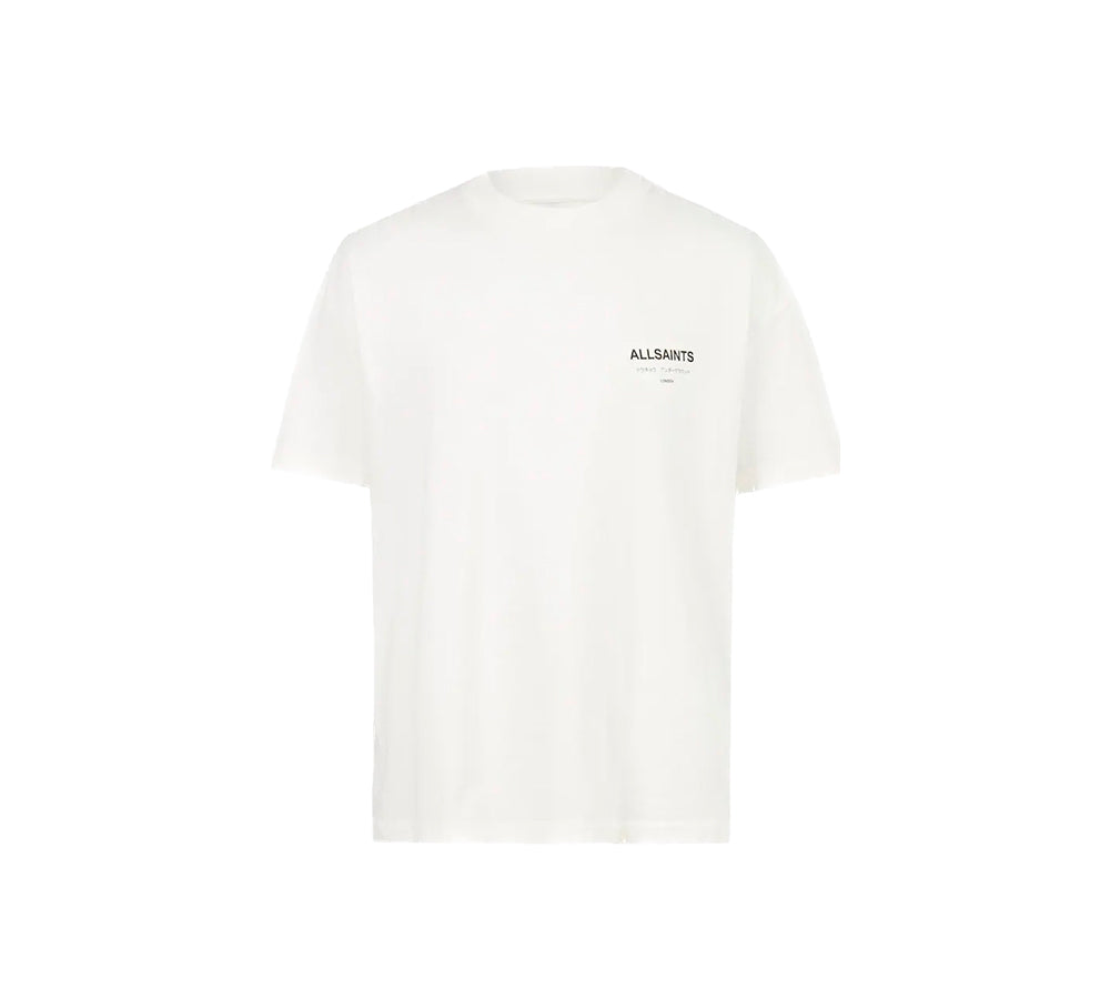 T-Shirt ALLSAINTS Underground Oversized Crew Neck - White