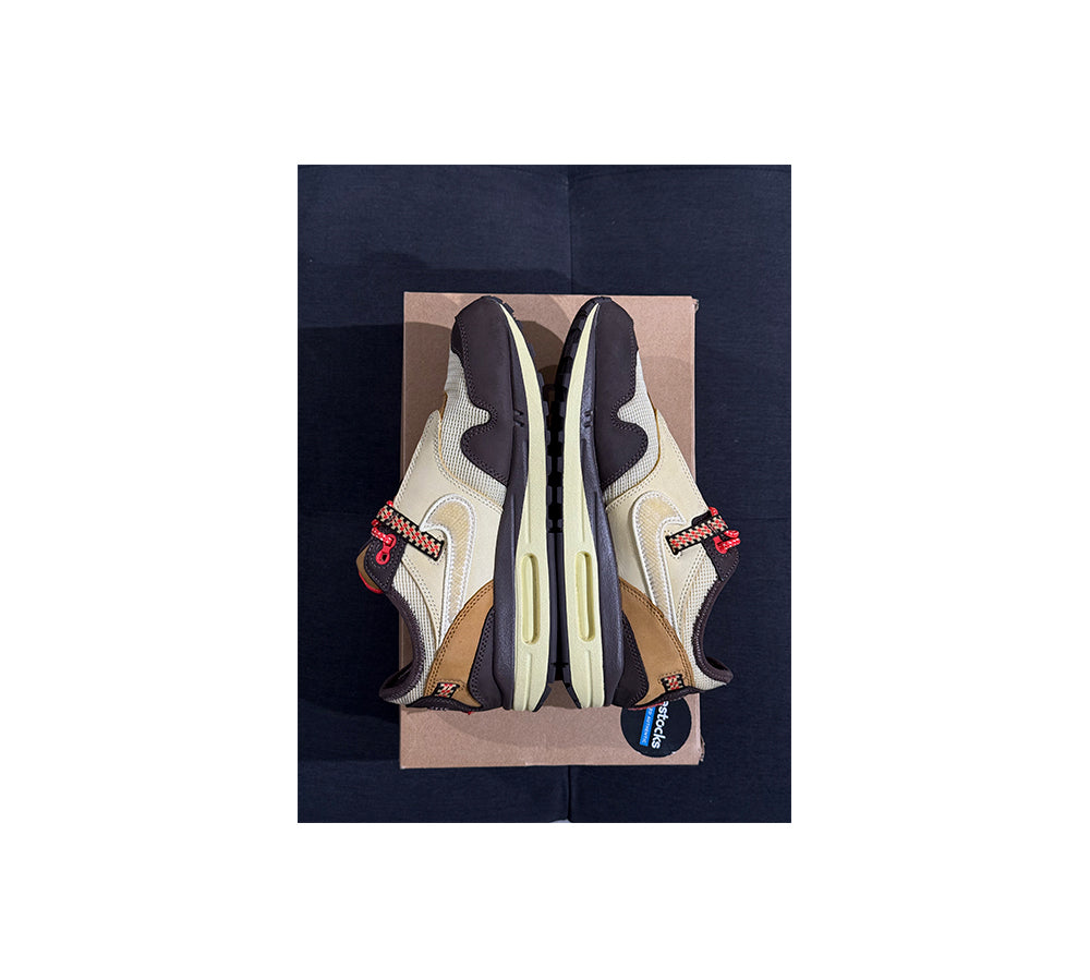 Nike Air Max 1 (40) - Travis Scott Cactus Jack Baroque Brown (USADO)