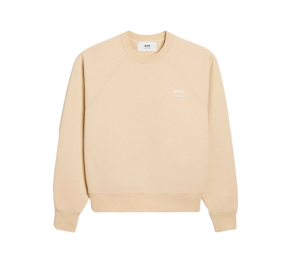 AMI Paris Alexandre Mattiussi Sweatshirt Cream