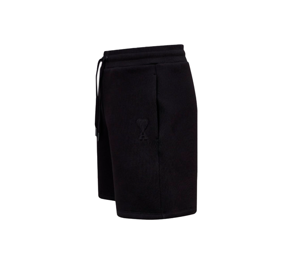 Ami Paris De Coeur Bermuda Shorts - Black