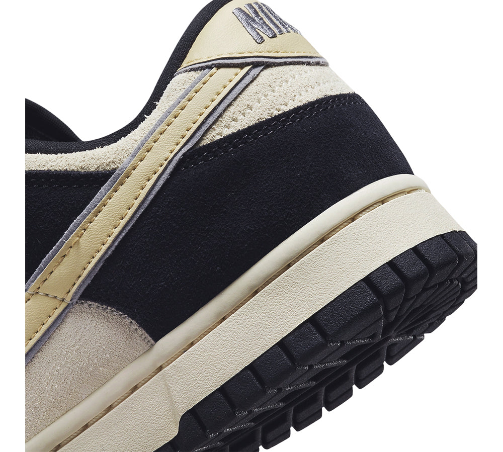 Nike Dunk Low LX - Black Suede Team Gold (W)