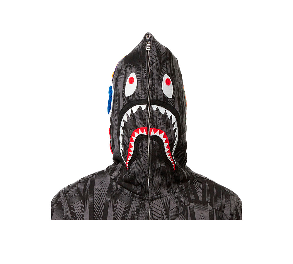 A Bathing Ape Bape - Speed Racer Shark Full Zip Hoodie