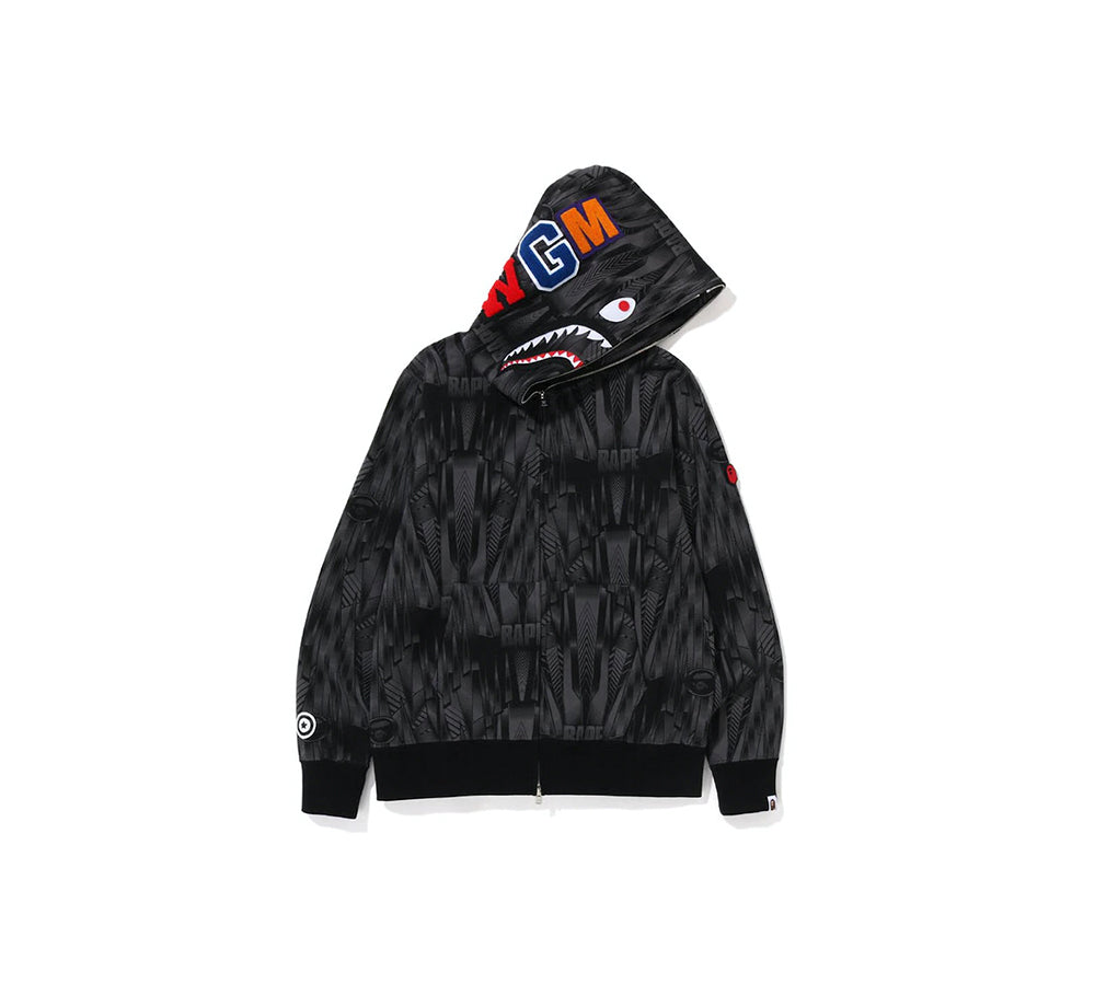 A Bathing Ape Bape - Speed Racer Shark Full Zip Hoodie