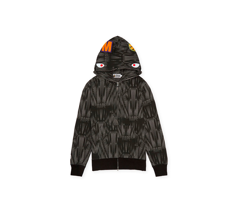 A Bathing Ape Bape - Speed Racer Shark Full Zip Hoodie