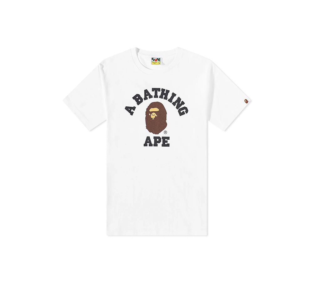 A Bathing Ape Classic College T-Shirt - White