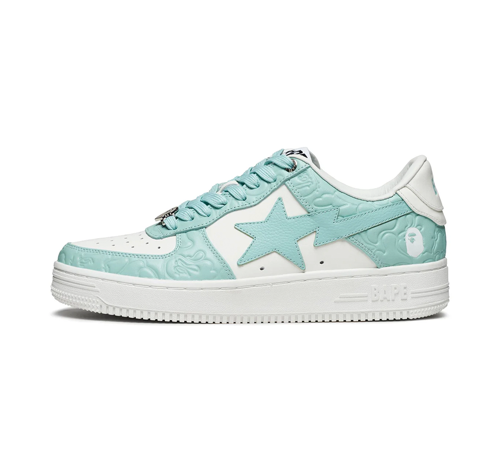 A Bathing Ape Bape Sta Low #4 - Blue/White