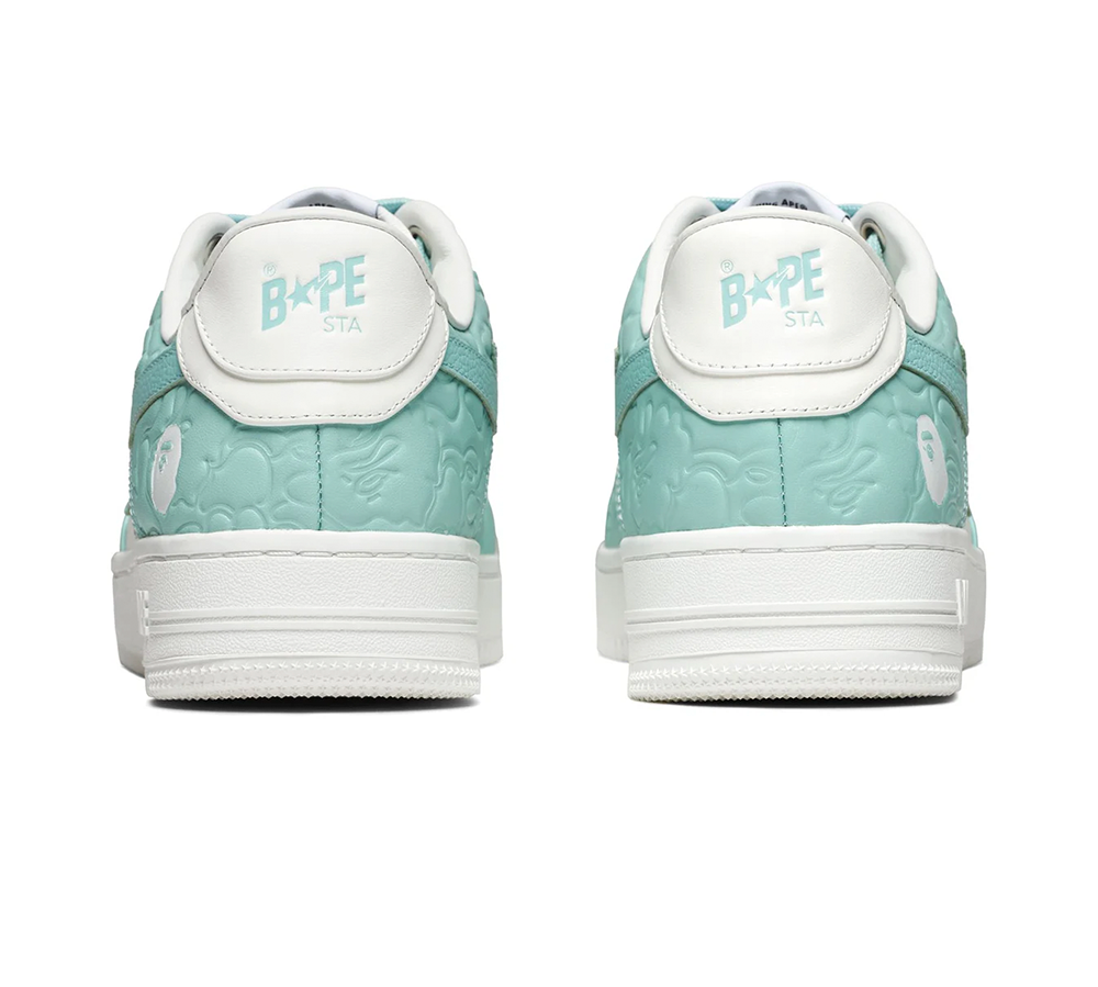 A Bathing Ape Bape Sta Low #4 - Blue/White