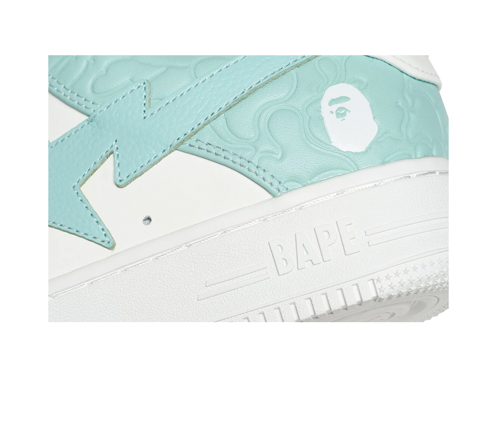 A Bathing Ape Bape Sta Low #4 - Blue/White