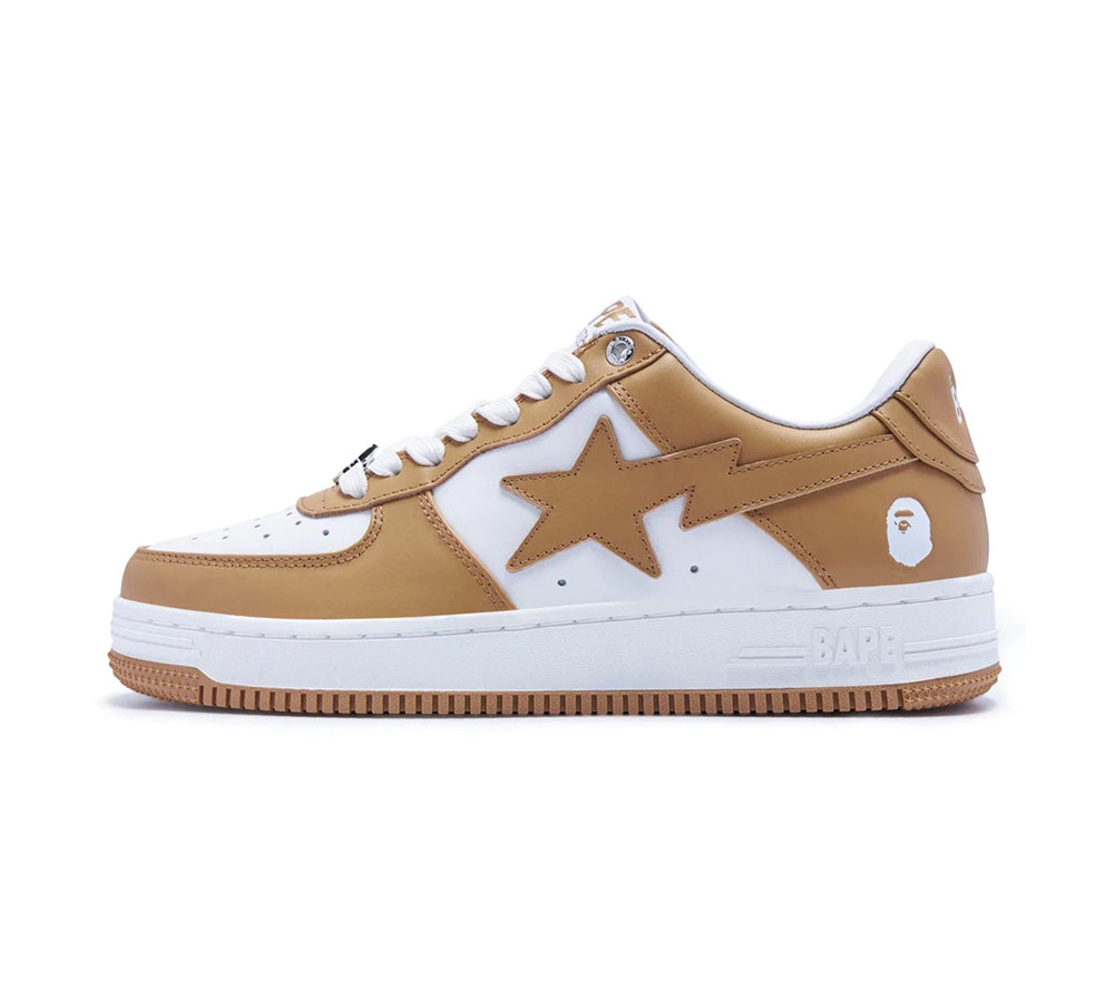 A Bathing Ape Bape Sta - White Beige