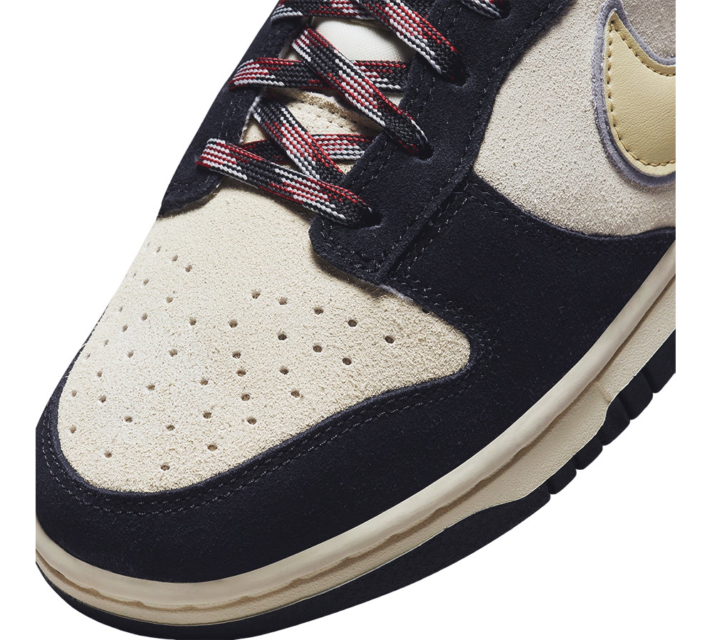 Nike Dunk Low LX - Black Suede Team Gold (W)