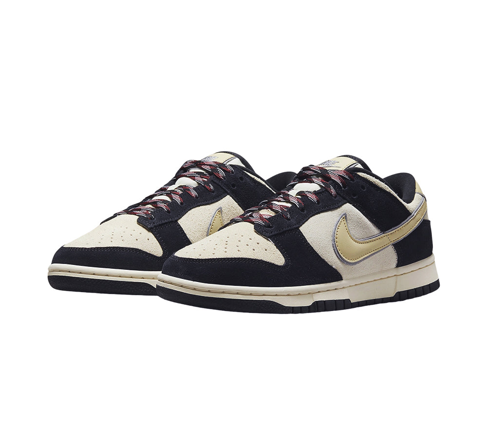 Nike Dunk Low LX - Black Suede Team Gold (W)