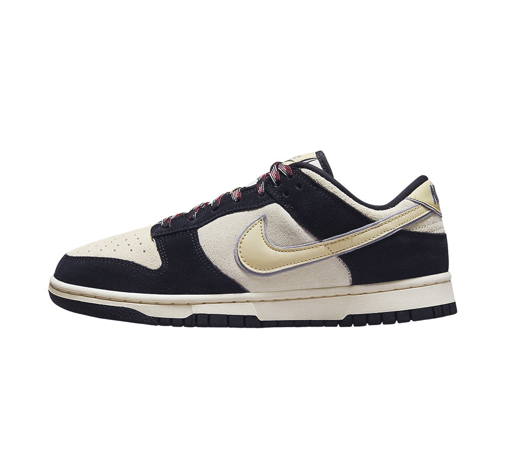 Nike Dunk Low LX - Black Suede Team Gold (W)