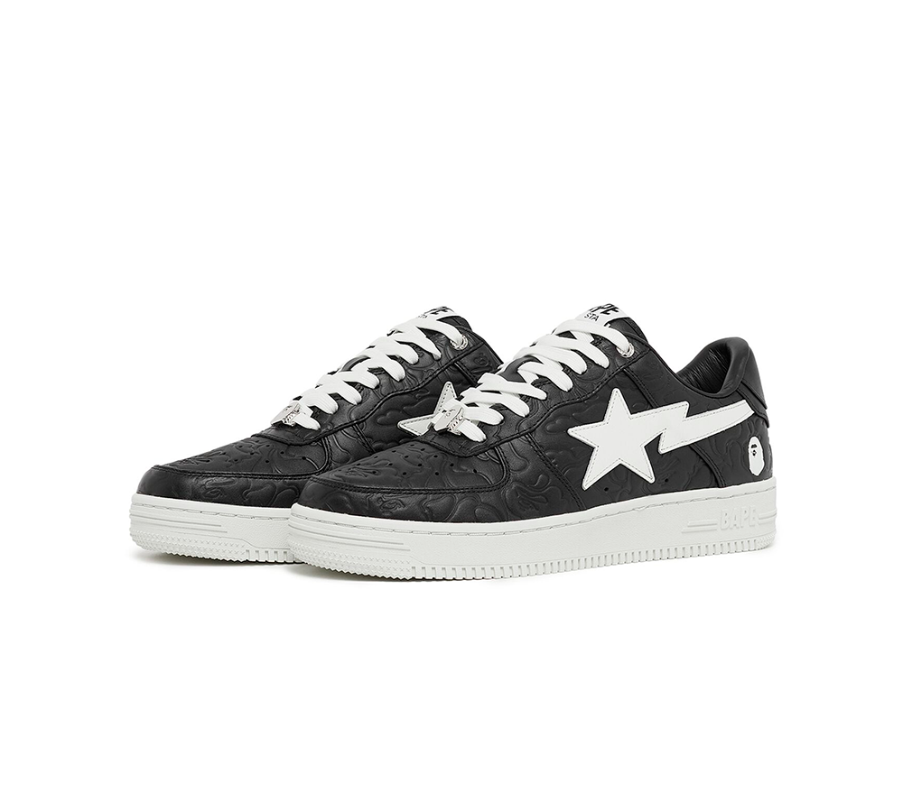 A Bathing Ape Bape Sta Low - #3 Line Camo Black