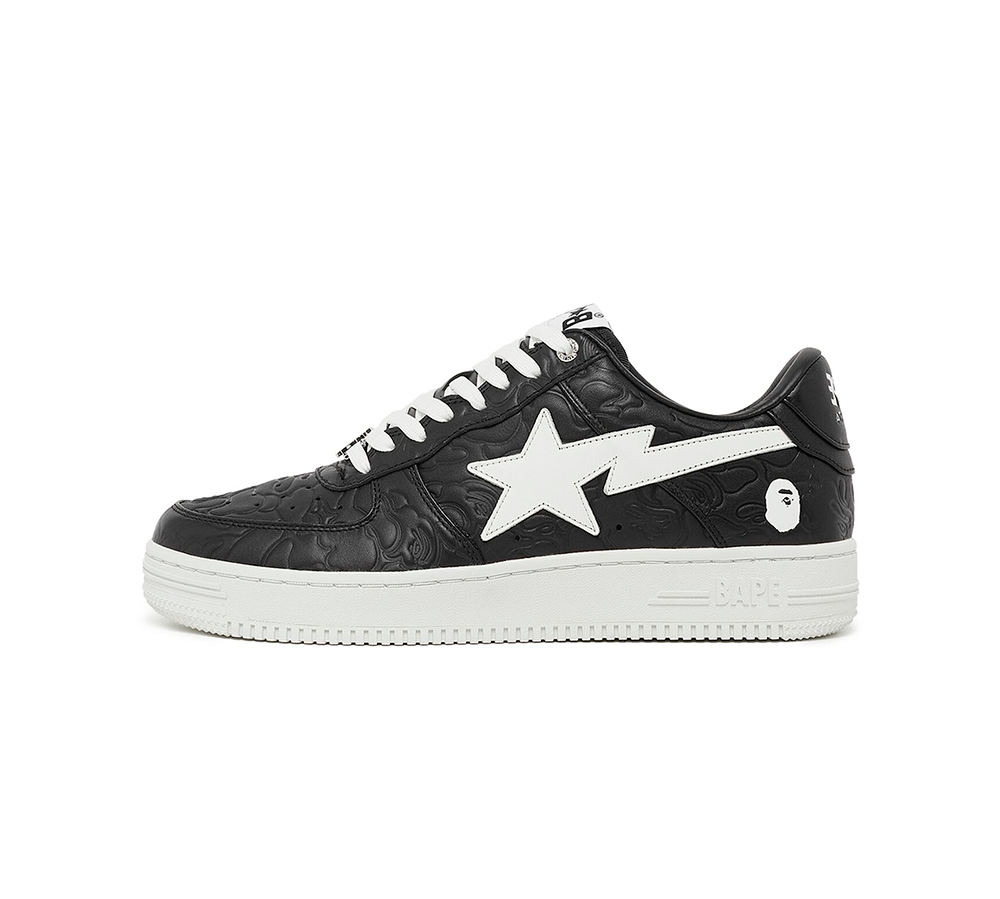 A Bathing Ape Bape Sta Low - #3 Line Camo Black