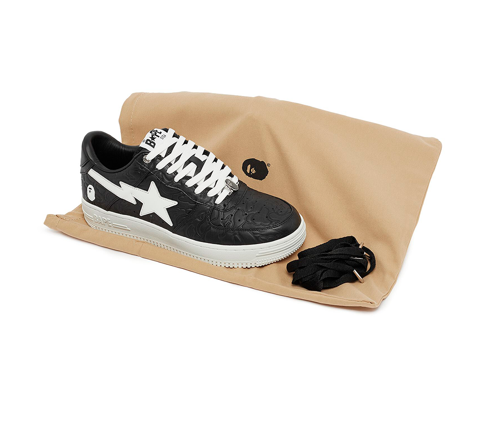 A Bathing Ape Bape Sta Low - #3 Line Camo Black