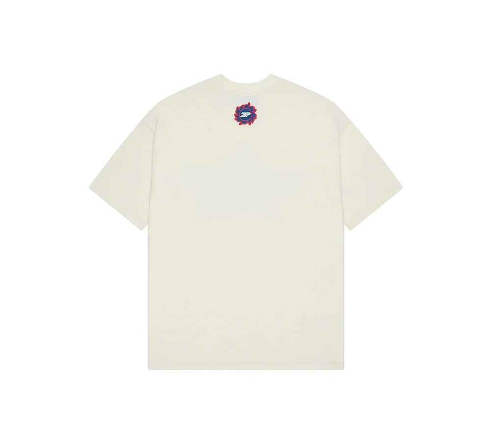 Broken Planet T-Shirt 'Star' - Vanilla White