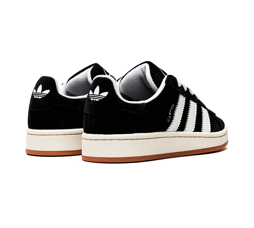 adidas Campus 00s - Core Black (Sola Amarela / Cordões Grossos)