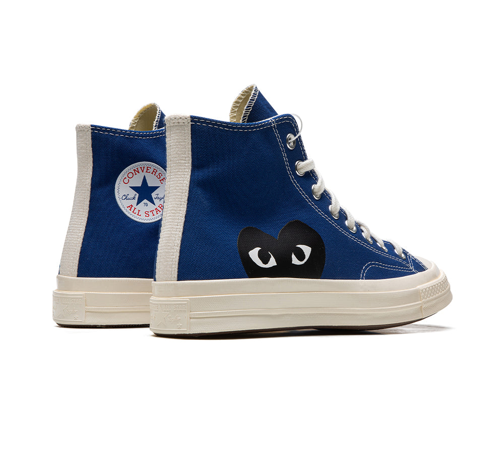 Converse Chuck Taylor All Star 70 Hi - Comme des Garcons PLAY Blue Quartz
