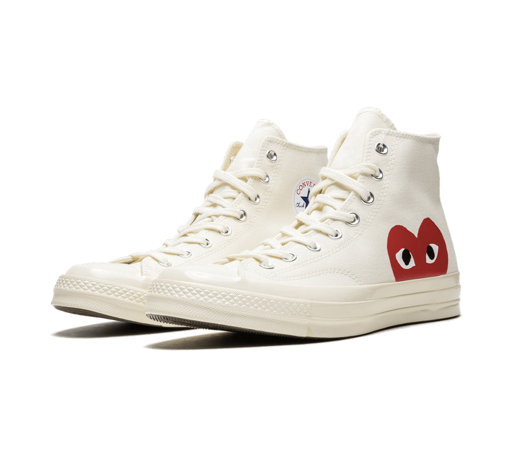 Converse Chuck Taylor All Star 70 Hi - Comme des Garcons PLAY White