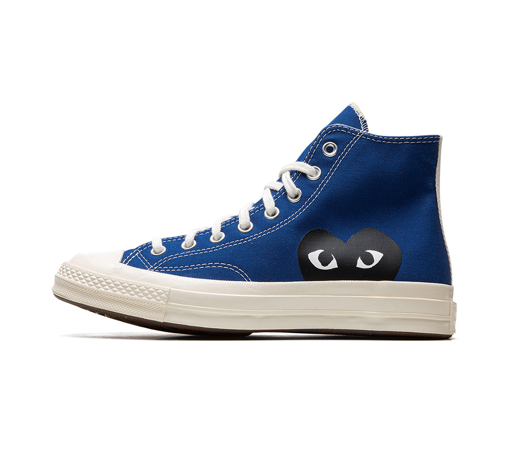 Converse Chuck Taylor All Star 70 Hi - Comme des Garcons PLAY Blue Quartz