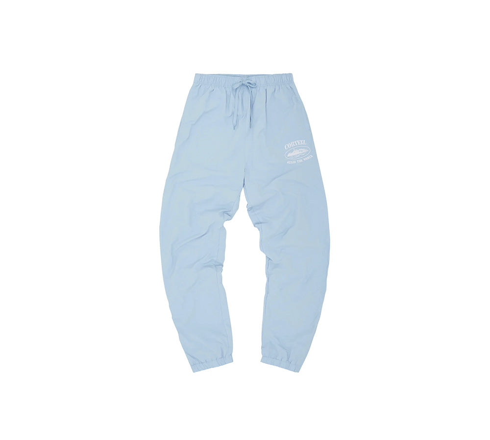 Corteiz Shukushuku Bottoms - Baby Blue