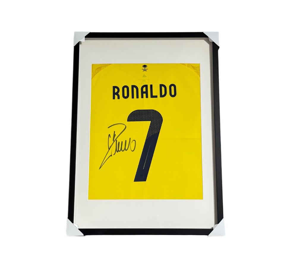 Camisola Autografada Cristiano Ronaldo – Al-Nassr c/ Certificado (época 25/26)