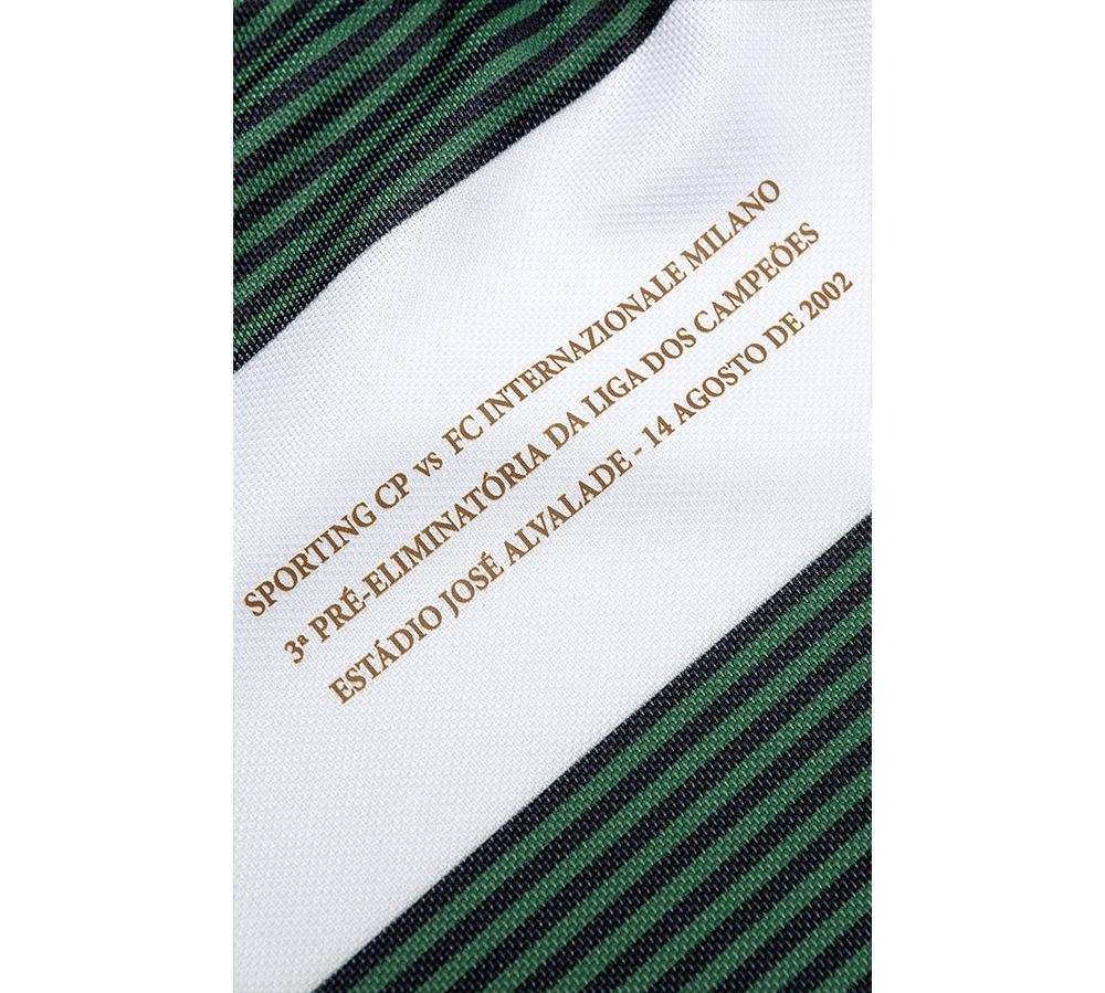 Camisola Autografada Cristiano Ronaldo – Sporting CP c/Certificado (Estreia 2002)