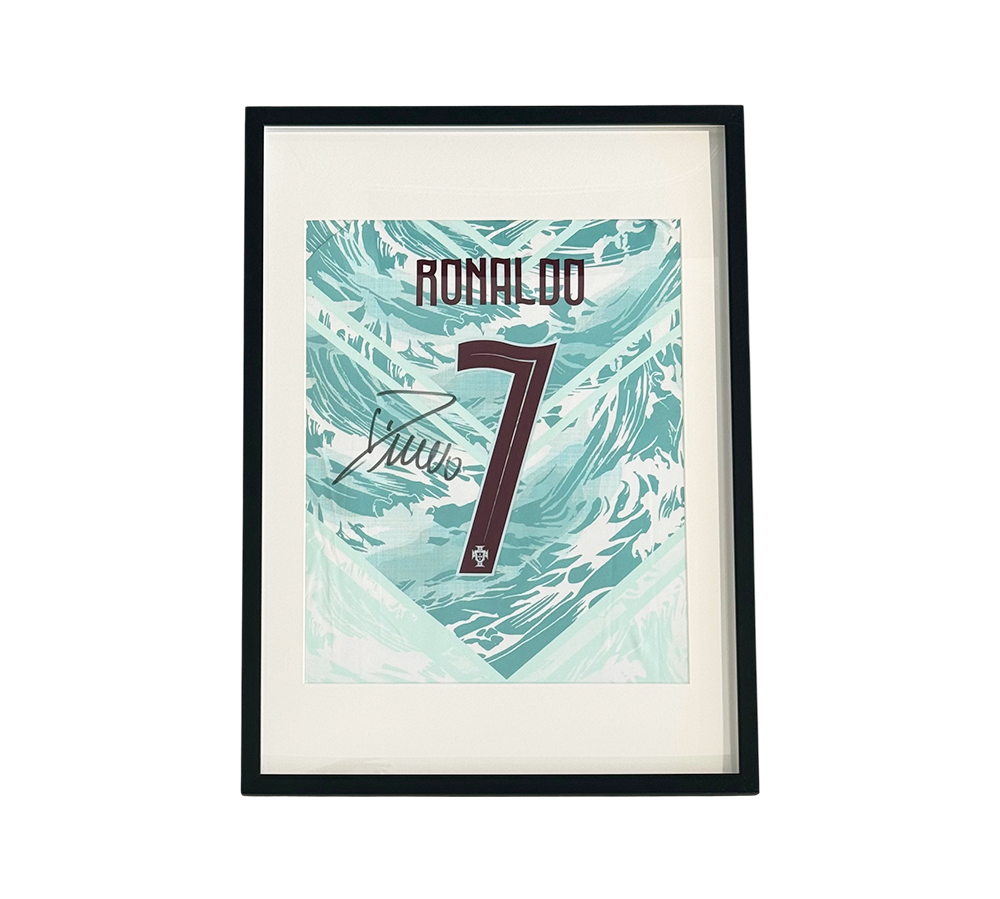 Camisola Autografada Cristiano Ronaldo – Seleção Nacional Secundária c/ Certificado (época 2026)