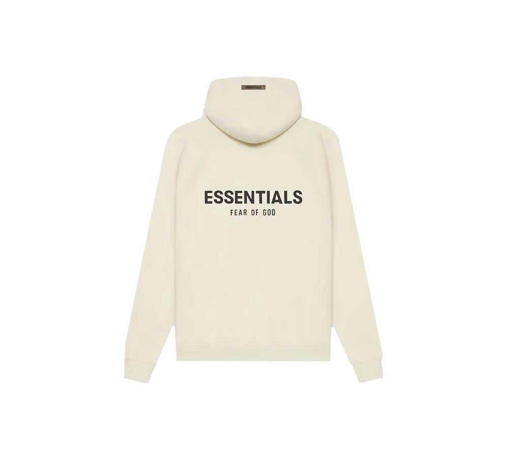 Fear of God Essentials Pull-Over Hoodie - Cream