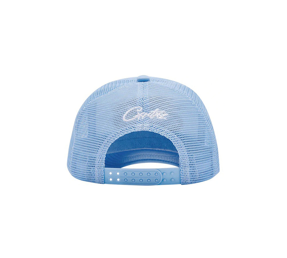 Corteiz 5 Starz Alcatraz Trucker - Baby Blue