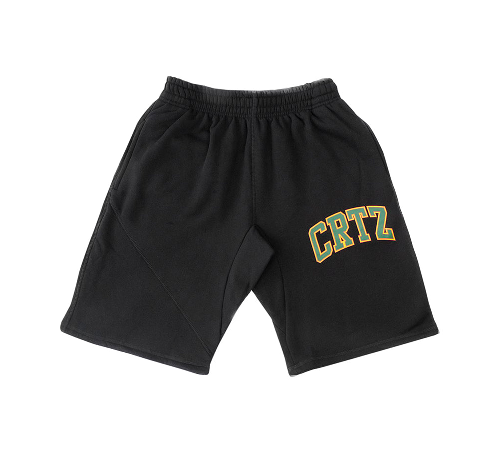 Corteiz Crtz Dropout Shorts - Black/Green