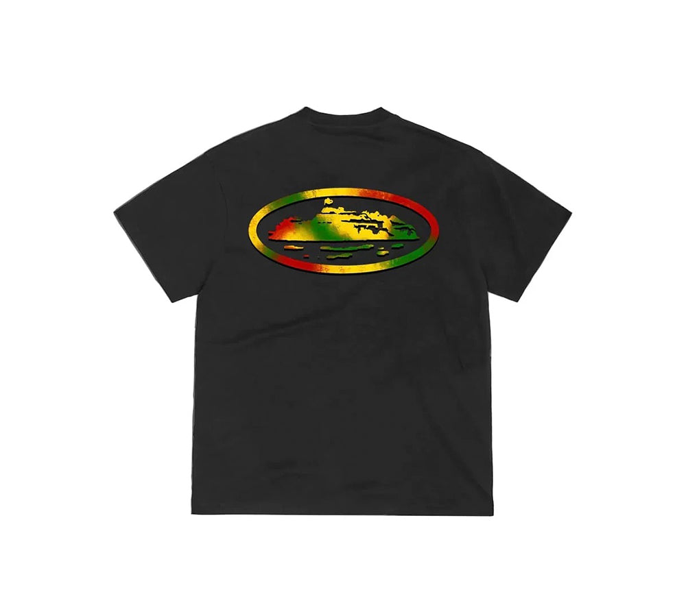 Corteiz Sunset Tee - Black