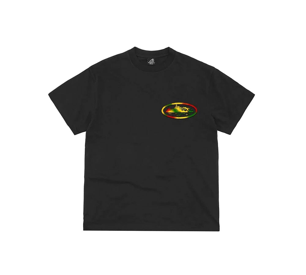 Corteiz Sunset Tee - Black