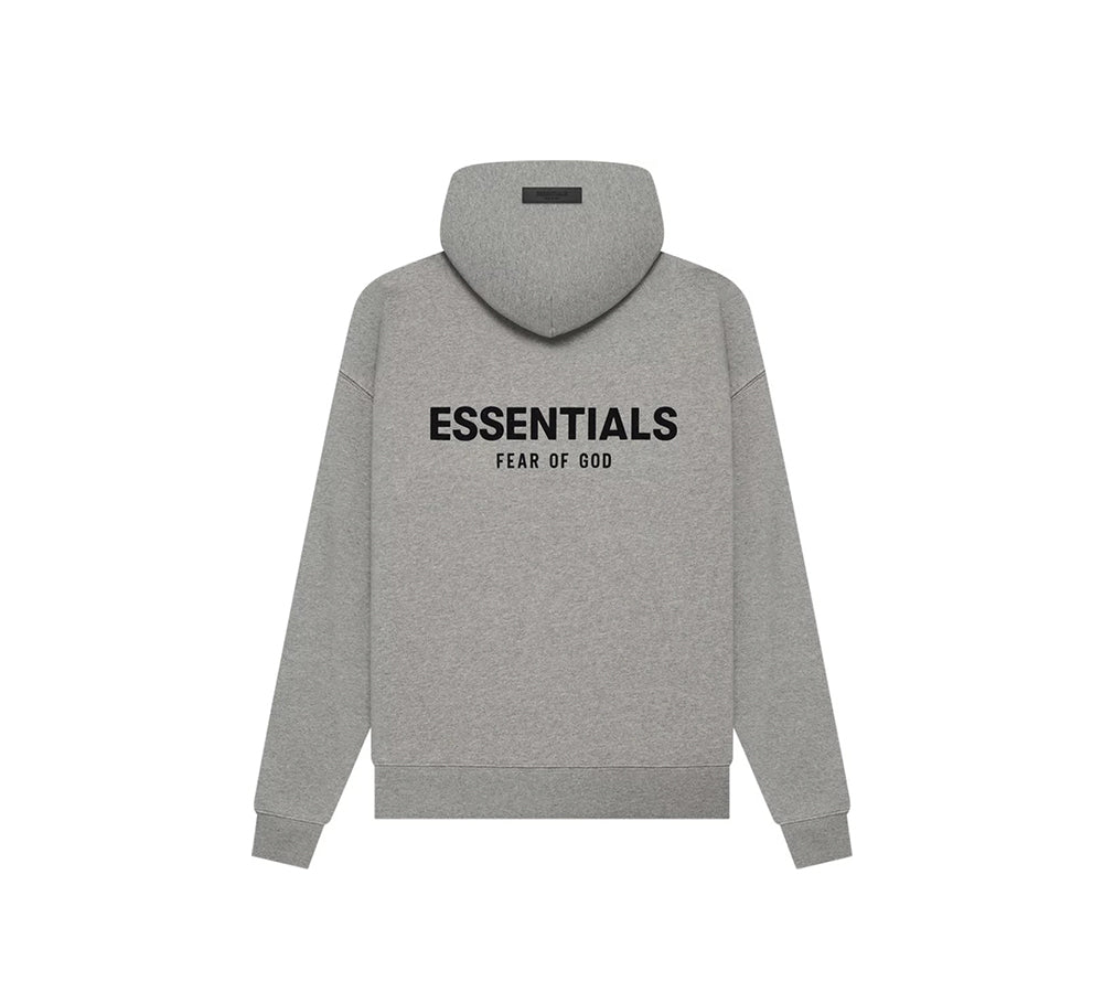 Fear Of God Essentias Pull Over Hoodie - Dark Oatmeal