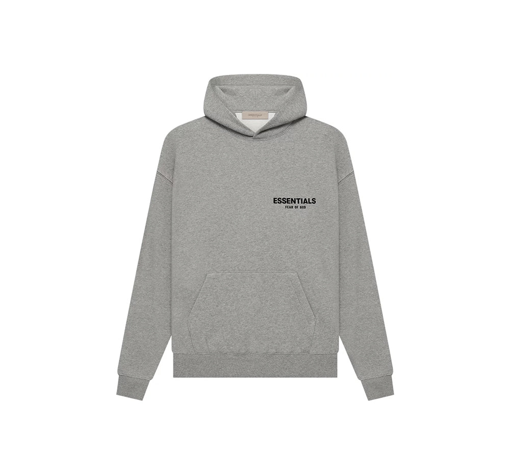 Fear Of God Essentias Pull Over Hoodie - Dark Oatmeal