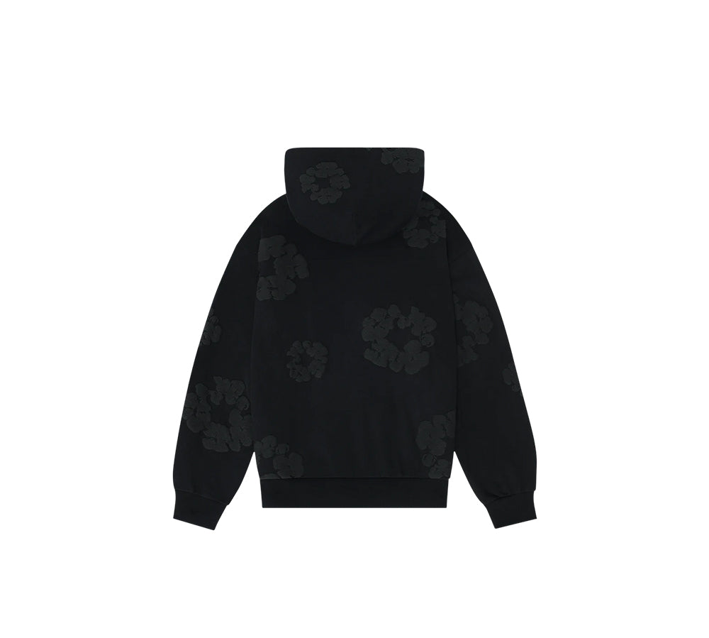 Denim Tears The Cotton Wreath Sweatshirt - Mono Black