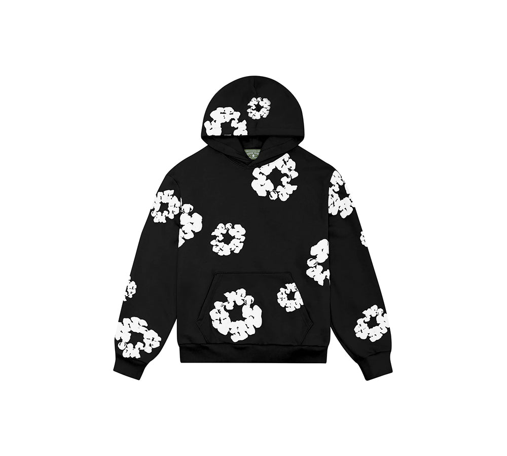 Denim Tears The Cotton Wreath Sweatshirt - Black