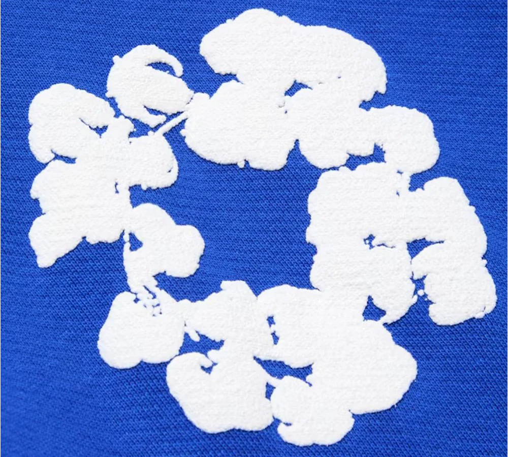 Denim Tears The Cotton Wreath Sweatshirt - Royal Blue