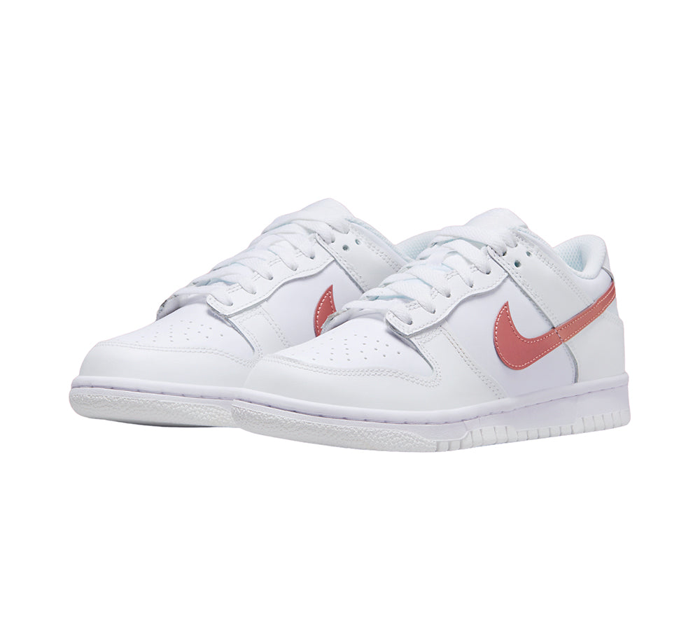 Nike Dunk Low - White Pink (GS)