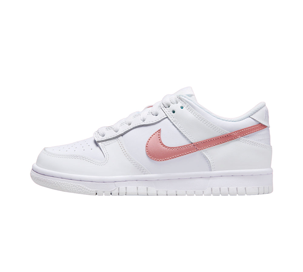 Nike Dunk Low - White Pink (GS)