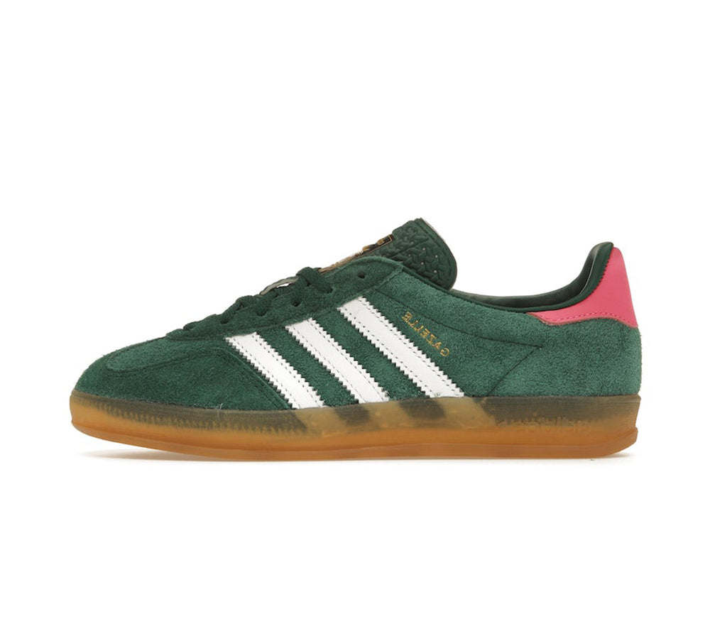 adidas Gazelle Indoor - Collegiate Green Lucid Pink