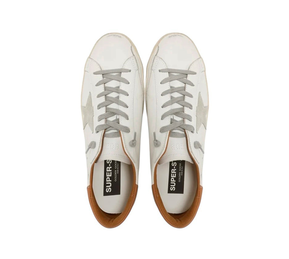 Golden Goose Super-Star Classic - White Light Brown